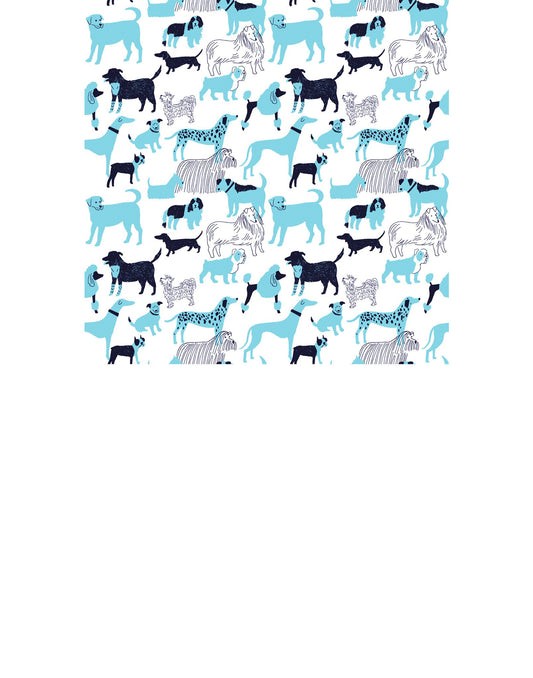 Dog Park (Blue) Tiles