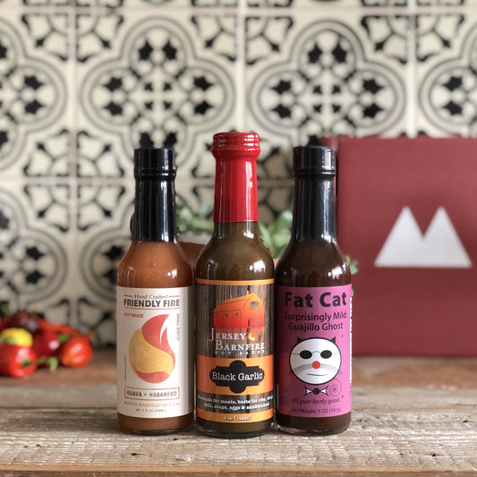 Fuego Mellow Box - Mild Hot Sauce Gift Box