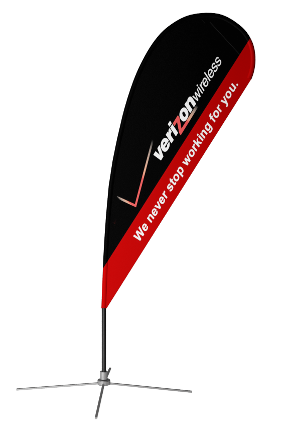 Teardrop Outdoor Flag - Large