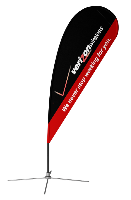 Teardrop Outdoor Flag - Large