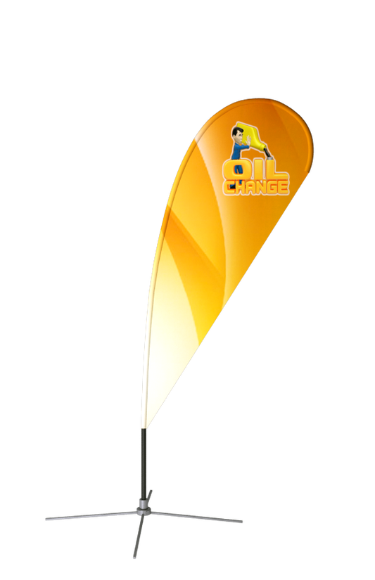 Teardrop Outdoor Flag - Medium