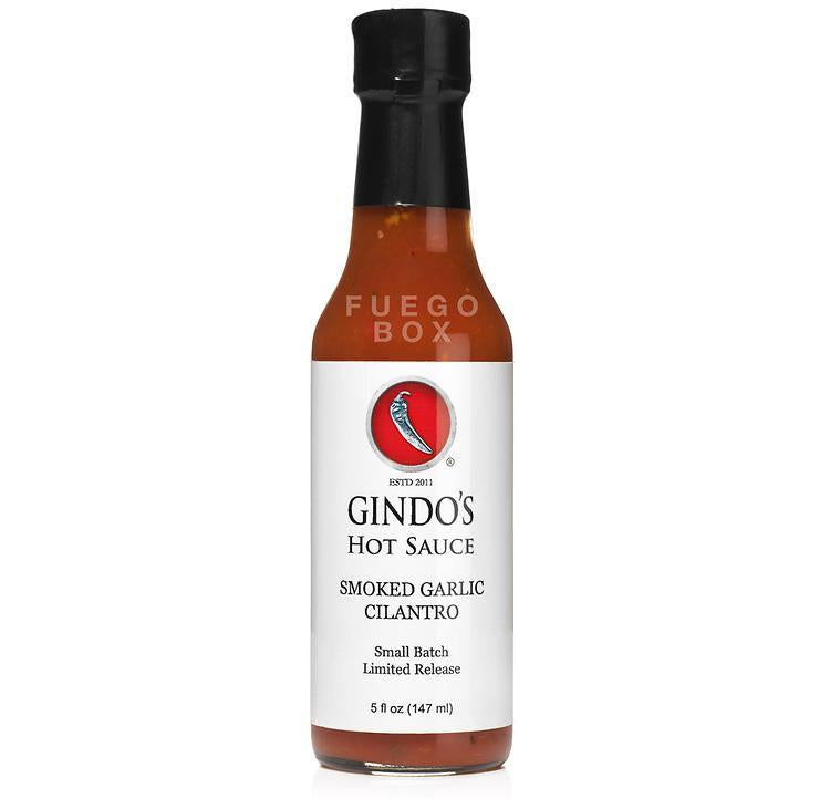 Gindo's Smoked Garlic Cilantro Hot Sauce