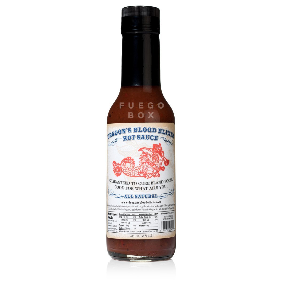 Dragon's Blood Elixir Hot Sauce