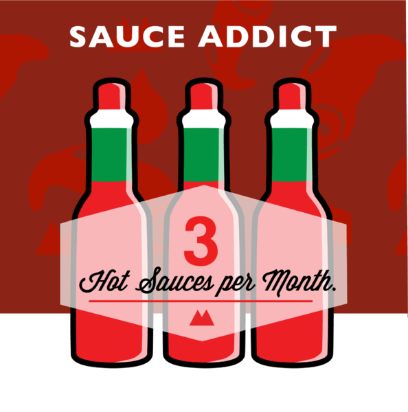 SAUCE LOVER - QUARTERLY SUBSCRIPTION PREPAY 1 QUARTERS 3-box-monthly