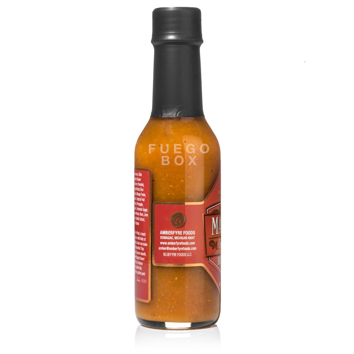 AmberFyre Mango Suave Hot Sauce