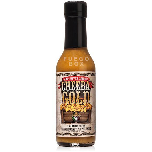 High River Sauces Cheeba Gold Hot Sauce