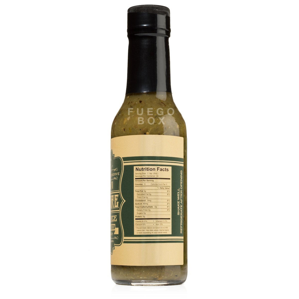 Hellfire Gourmet Green Hot Sauce