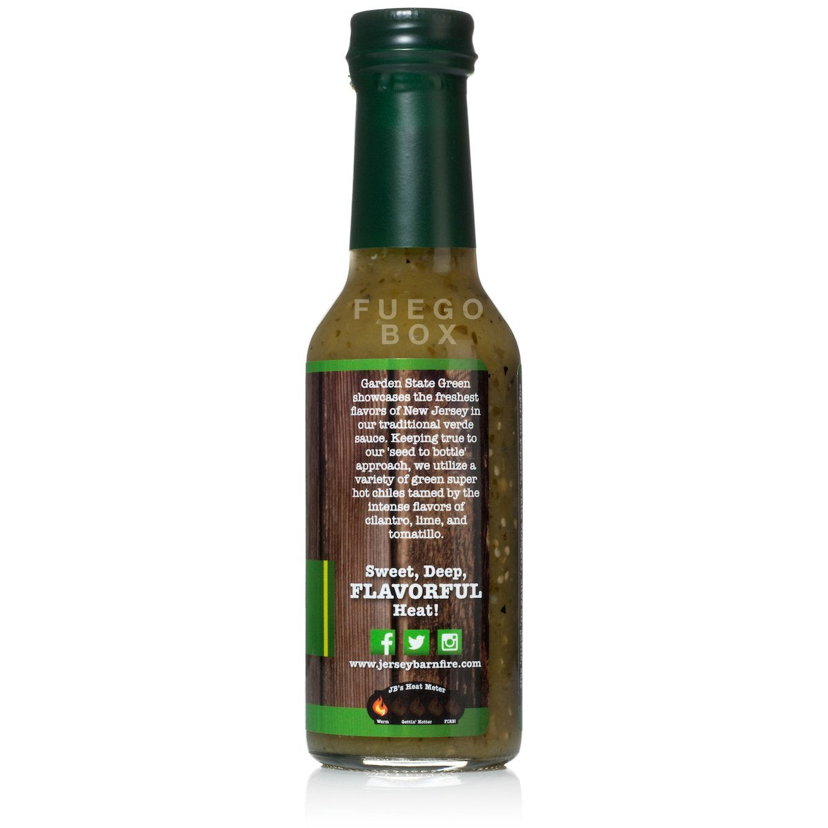 Jersey Barnfire Garden State Green Hot Sauce