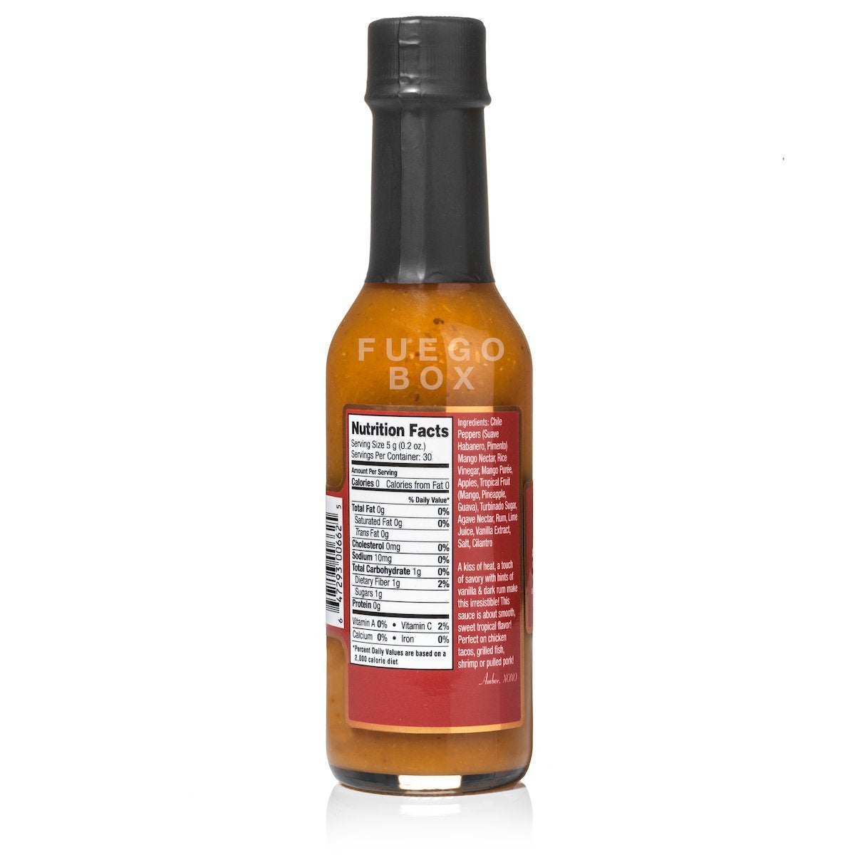 AmberFyre Mango Suave Hot Sauce