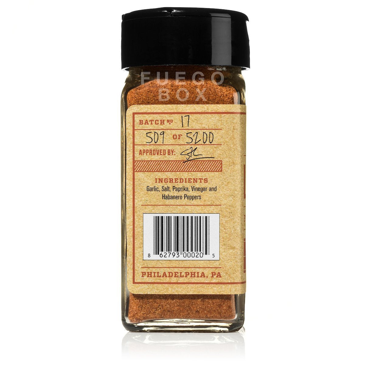 Saint Lucifer Habanero Table Spice Seasoning