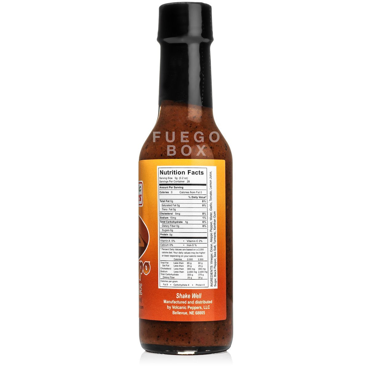 Volcanic Peppers Aleppo Pepper Sauce